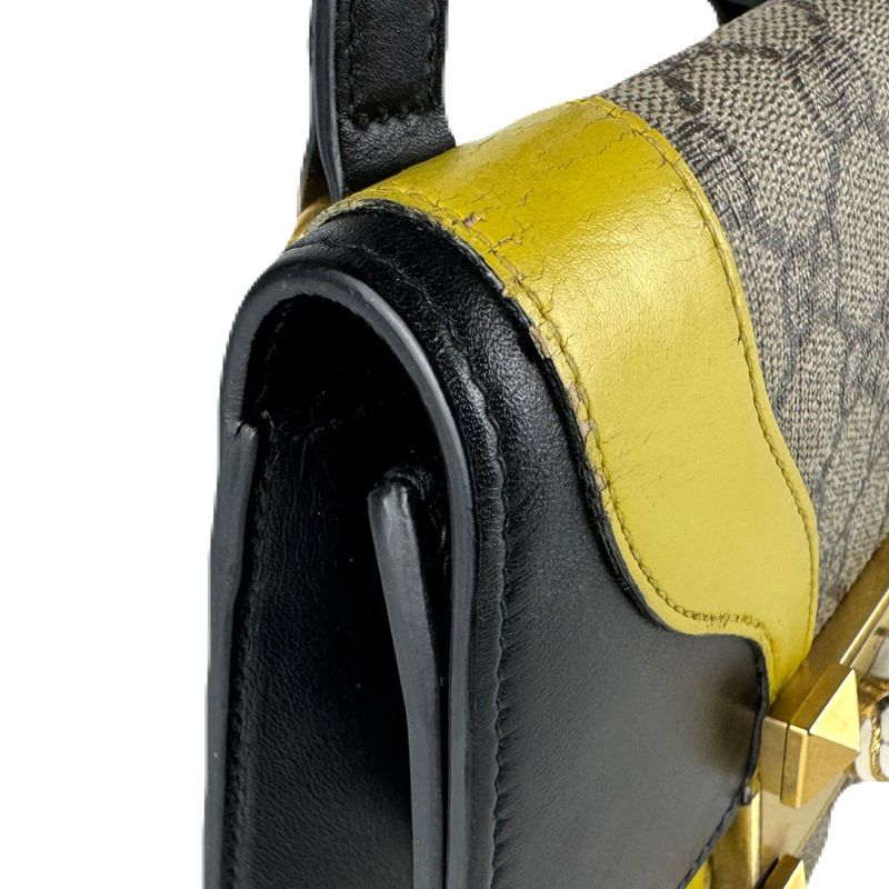 Gucci Shoulder Bag Taiga-head — view 7