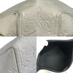 Louis Vuitton Shoulder Bag Triangle Messenger Taurillon Leather White — view 8