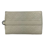 Louis Vuitton Shoulder Bag Triangle Messenger Taurillon Leather White — view 6