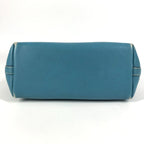 Hermes Shoulder Bag Berline PM Leather Blue — view 6