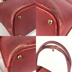 Hermes Handbag Bolide 35 Courchevel Red — view 8
