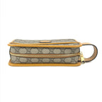 Gucci Second Bag GG Logo Canvas Leather Beige — view 7