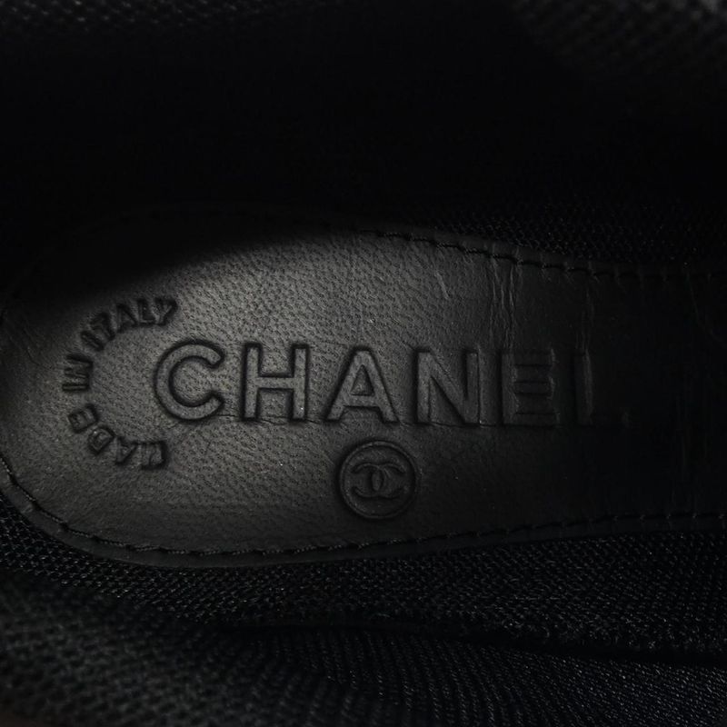 Chanel Size 36 Black Sneakers — view 6