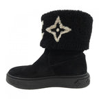 Louis Vuitton Logo Suede Snowdrop Line Boots — view 2