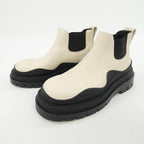 Bottega Veneta Tire Ankle Chelsea Boots Vbs50 — view 3