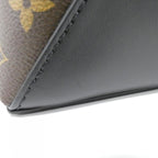 Louis Vuitton Monogram Macassar Weekend Tote GM Bag — view 5