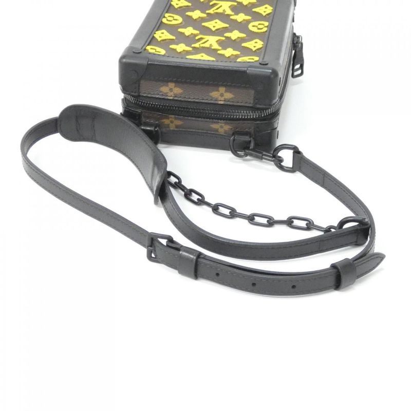 Louis Vuitton Monogram Taffetage Vertical Soft Trunk Shoulder Bag — view 8