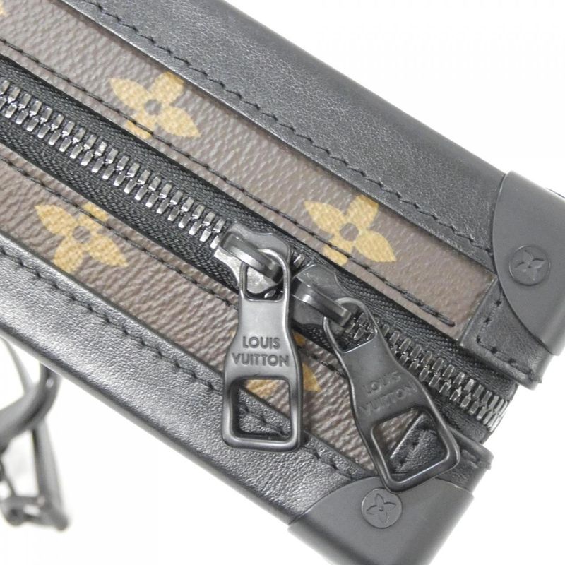 Louis Vuitton Monogram Taffetage Vertical Soft Trunk Shoulder Bag — view 7
