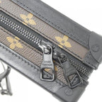 Louis Vuitton Monogram Taffetage Vertical Soft Trunk Shoulder Bag — view 7