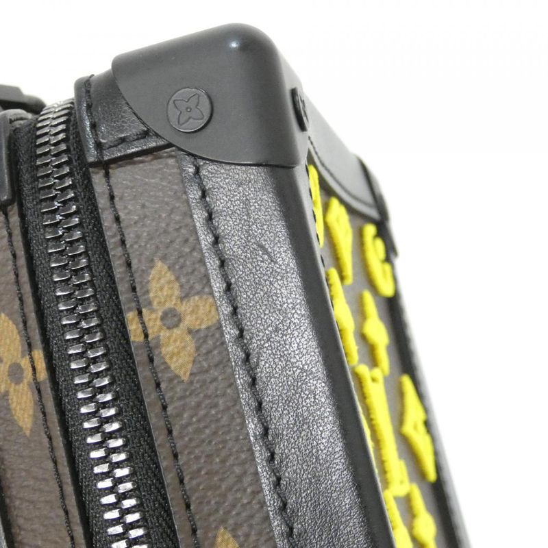 Louis Vuitton Monogram Taffetage Vertical Soft Trunk Shoulder Bag — view 5