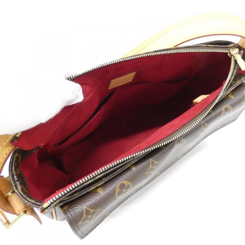Louis Vuitton Monogram Viva Cite GM Shoulder Bag — view 8