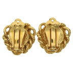 Chanel Faux Pearl Earrings 2187 White Gold GP — view 3