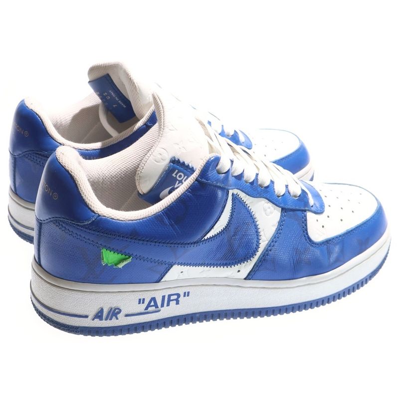 Louis Vuitton Nike AIR Force 1 LOW A9 vao Monogram Leather Cut — view 3