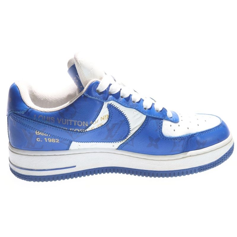 Louis Vuitton Nike AIR Force 1 LOW A9 vao Monogram Leather Cut — view 6