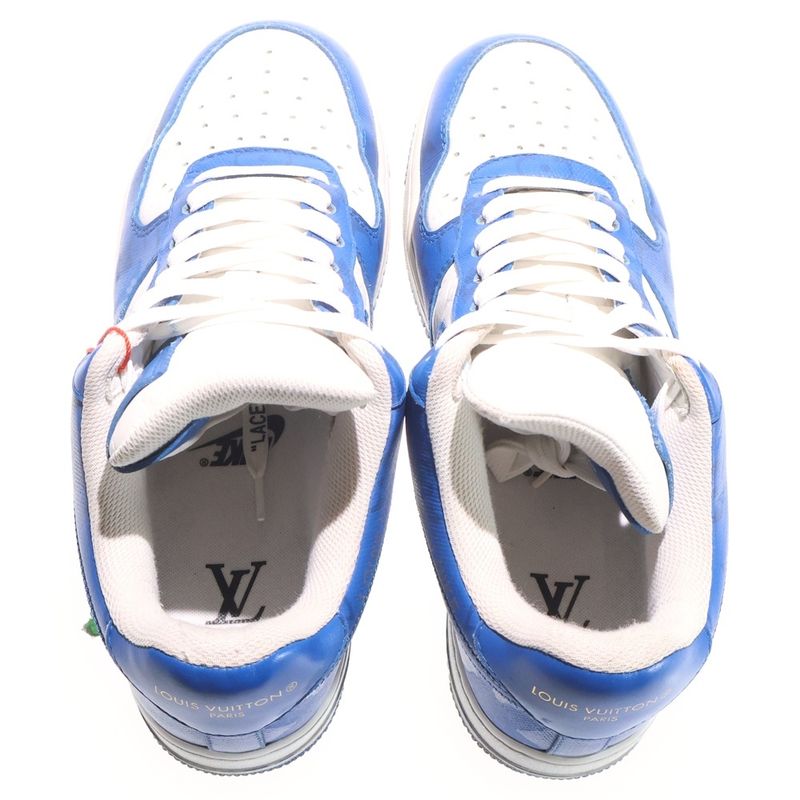 Louis Vuitton Nike AIR Force 1 LOW A9 vao Monogram Leather Cut — view 4