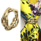 Hermes Chaine D'ancre Scarf Ring — view 2
