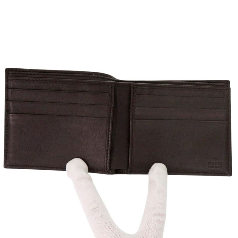 Gucci GG Supreme Brown Bifold Wallet 0260 — view 4