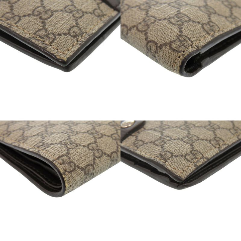 Gucci GG Supreme Brown Bifold Wallet 0260 — view 3