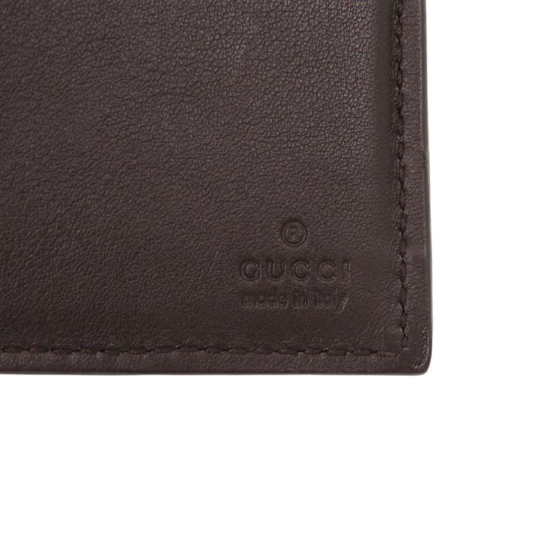 Gucci GG Supreme Brown Bifold Wallet 0260 — view 8