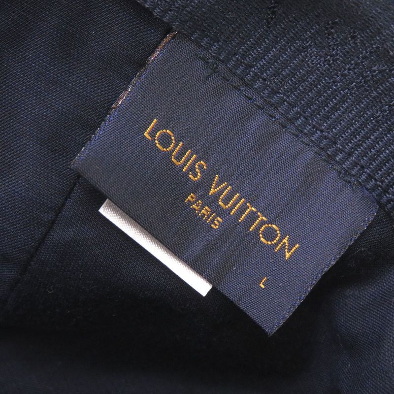 Louis Vuitton Cap Monogram Essential Size L Cotton Blue Hat — view 7