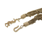 Yves Saint Laurent Logo Chain Bracelet Gold 1344 — view 6