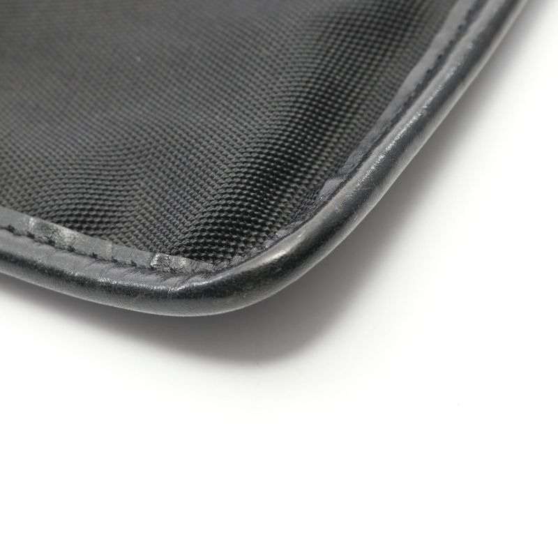 Gucci Shoulder Bag 27639 Black Canvas Leather — view 7