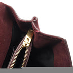 Saint Laurent Paris Handbag Sac Music Red Suede Leather 2-Way — view 7