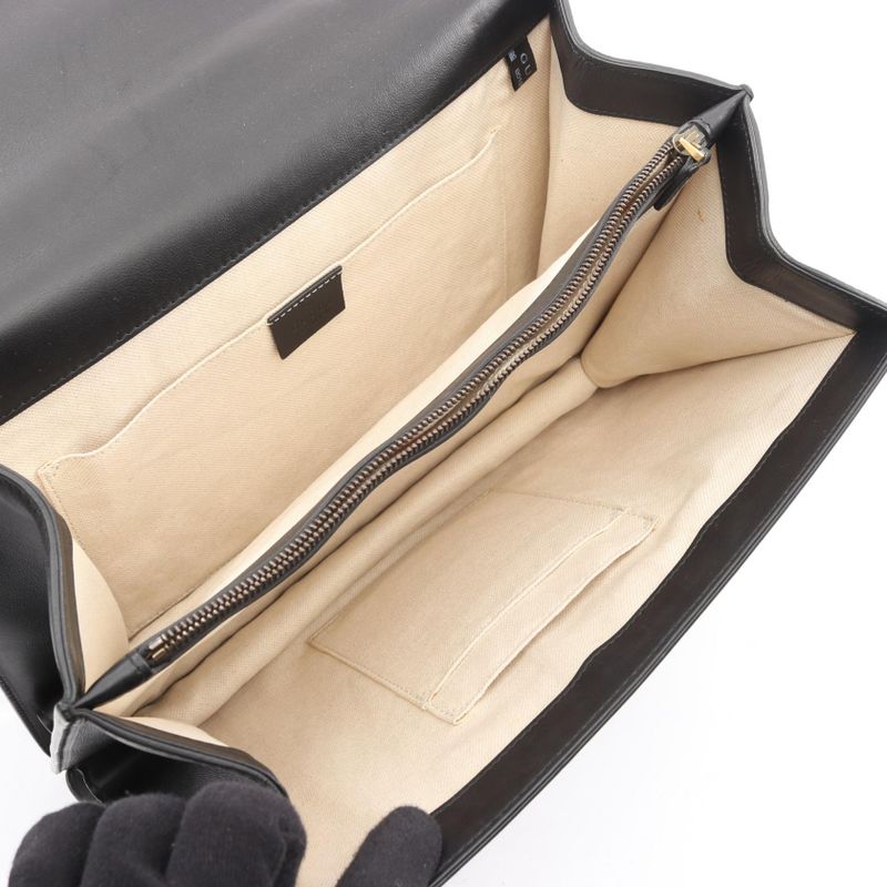 Gucci Handbag Bamboo Dionysus Black Leather — view 4