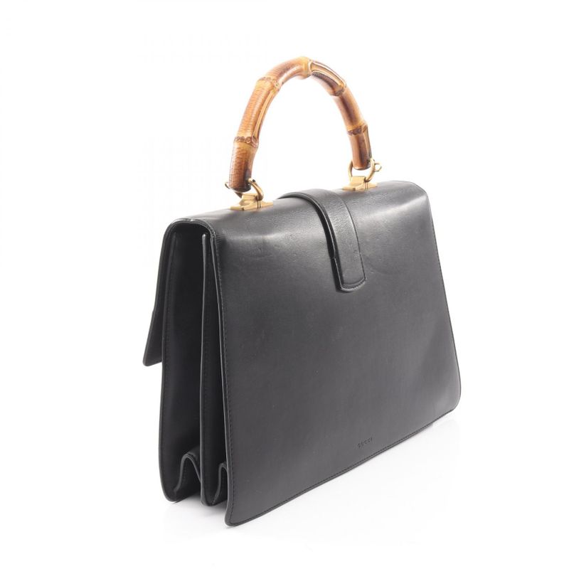 Gucci Handbag Bamboo Dionysus Black Leather — view 3