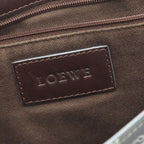 Loewe Shoulder Bag Anagram Navy Leather — view 5