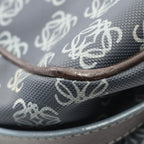 Loewe Shoulder Bag Anagram Navy Leather — view 9
