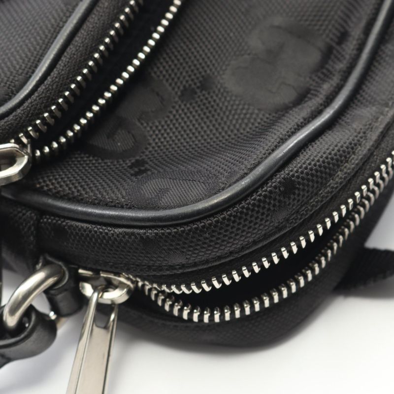 Gucci Shoulder Bag Off The Grid Black Leather Mini — view 8