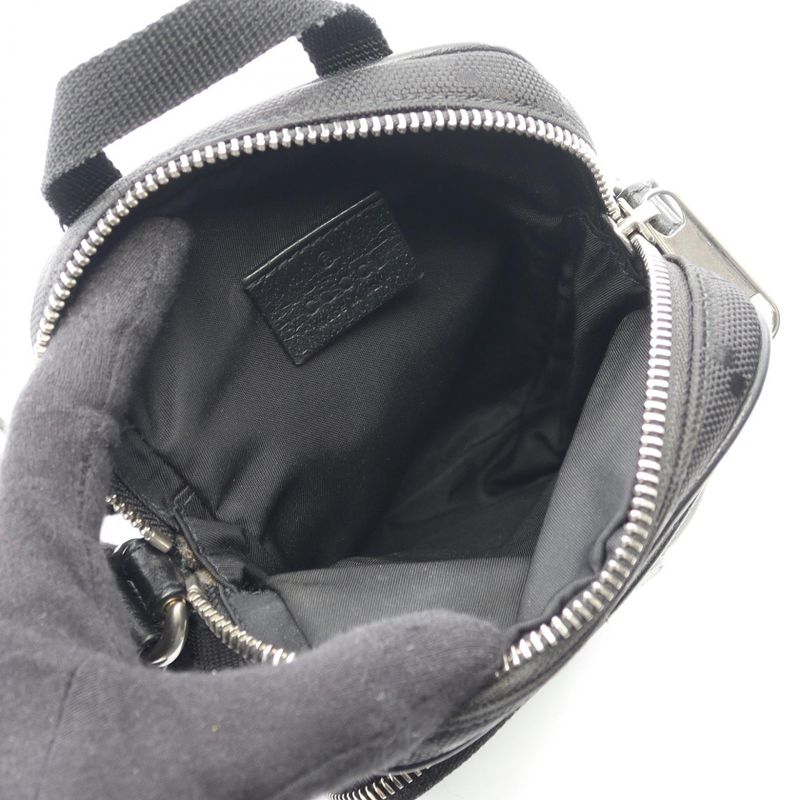 Gucci Shoulder Bag Off The Grid Black Leather Mini — view 5