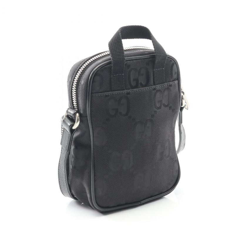Gucci Shoulder Bag Off The Grid Black Leather Mini — view 4