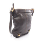 Loewe Shoulder Bag Dark Brown Leather — view 3