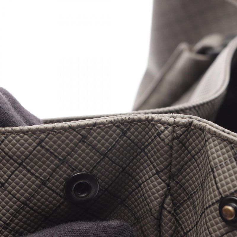 Bottega Veneta Tote Bag Marco Polo Grey Leather — view 8
