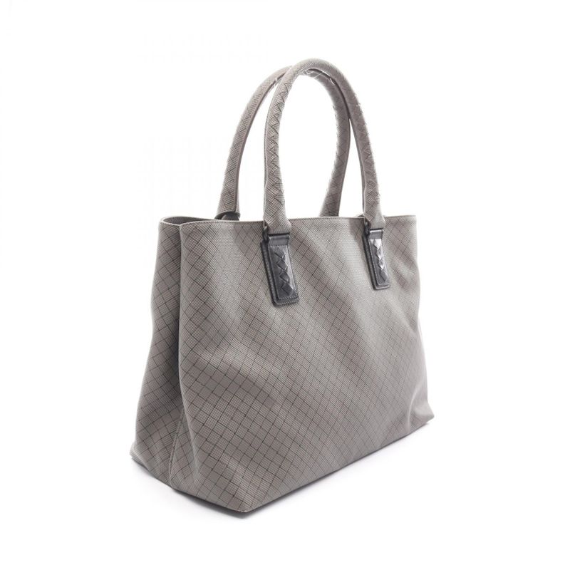 Bottega Veneta Tote Bag Marco Polo Grey Leather — view 3