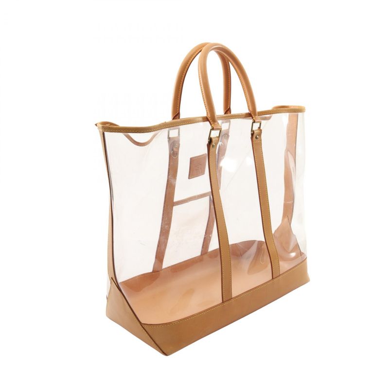 Louis Vuitton Tote Bag Seven Designers Isaac Mizrahi Clear Vinyl Leather — view 3