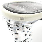 Chanel Sandals Coco Mark Rhinestone Black — view 9