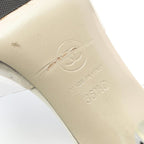 Chanel Sandals Coco Mark Rhinestone Black — view 6