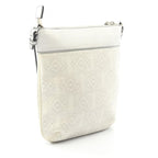 Loewe Shoulder Bag Anagram White Leather Repeat — view 3