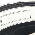 Loewe Shoulder Bag Anagram White Leather Repeat — view 5