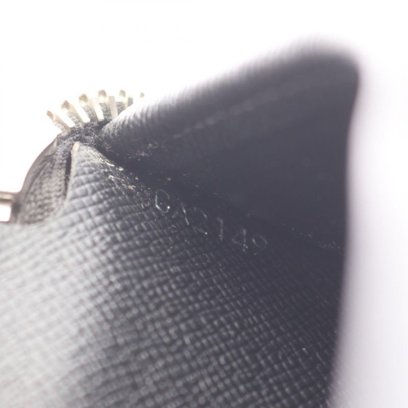 Louis Vuitton Round Long Wallet Zippy Vertical Ardoise Leather — view 6