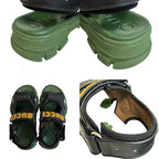 Gucci Logo Mesh Flashtrek Sandals Black — view 8
