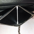 Louis Vuitton Epi Denim Portefeuille Twisted Chain Shoulder Bag — view 9