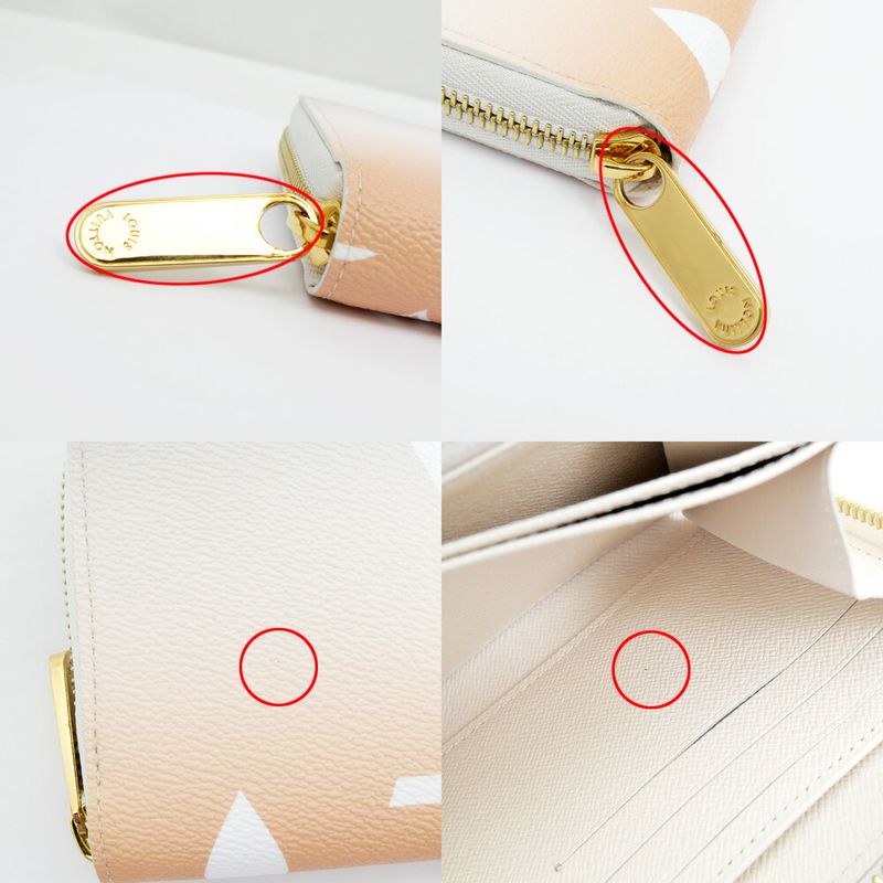 Louis Vuitton Zippy Wallet By The Pool Brume Monogram Gradient — view 8