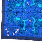 Hermes Carre 90 Scarf LES Leopard 100% Silk — view 5