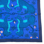 Hermes Carre 90 Scarf LES Leopard 100% Silk — view 6