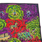 Hermes Carre 90 Silk Scarf LA Promenade de Platon Plato's Journey Purple — view 4