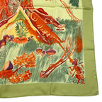 Hermes Scarf Carre 90 Kuggor Tree Fashion Silk Green Box — view 6